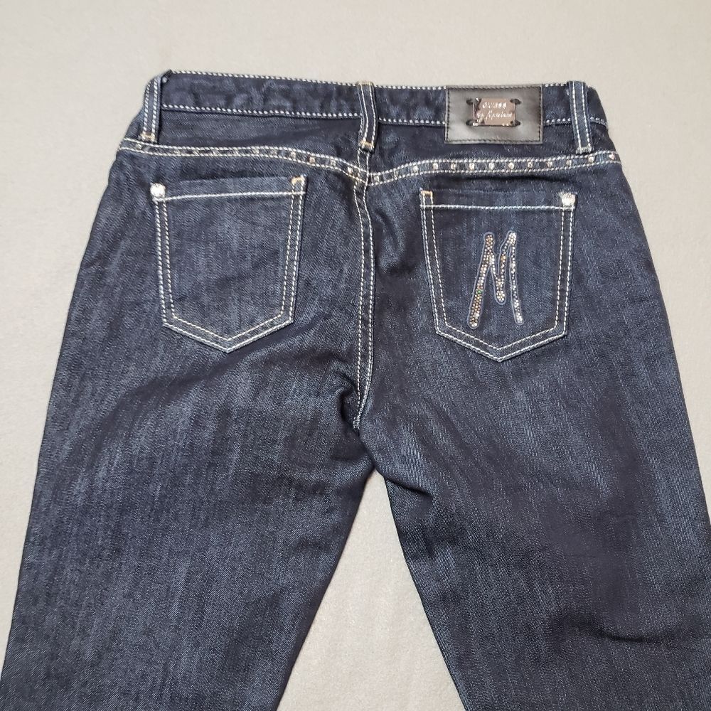 Guess By Marciano Skinny Jean Dark Wash Denim Cropped - Picture 9 of 16